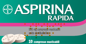 ASPIRINA RAPIDA 500 MG COMPRESSE MASTICABILI
