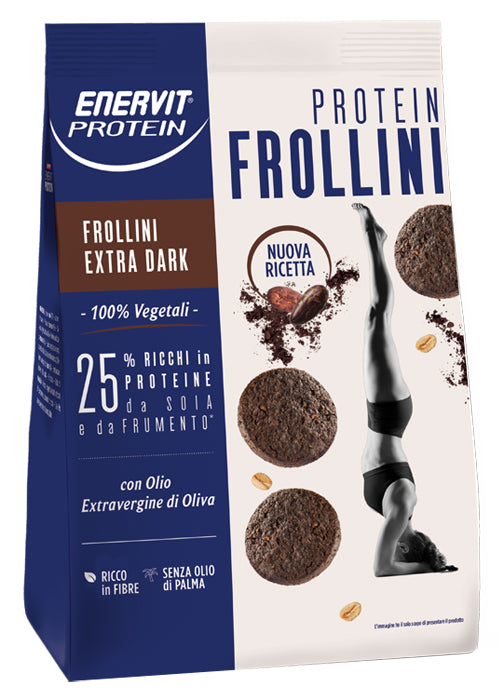 ENERVIT PROTEIN FROLLINI EXTRA DARK 200 G