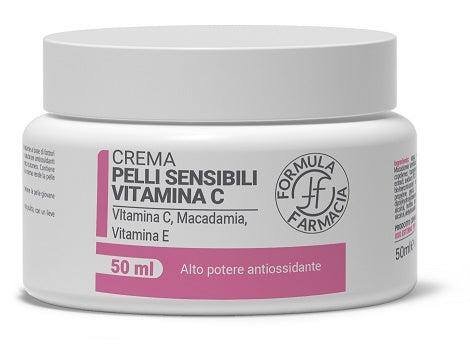 FORMULA CREMA VISO PELLI SENSIBILI VITAMINA C 50 ML SENZA CONSERVANTI