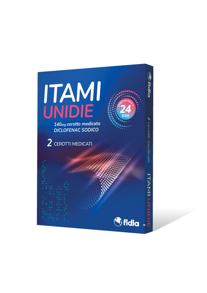 ITAMI UNIDIE 140 MG CEROTTO MEDICATO