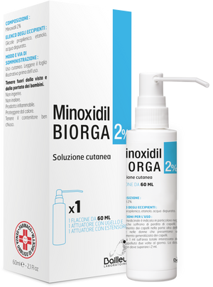 MINOXIDIL BIORGA 2% SOLUZIONE CUTANEA