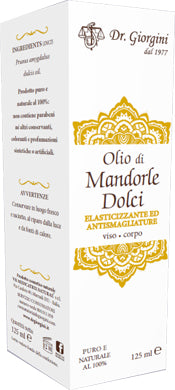 OLIO DI MANDORLE DOLCI 125 ML