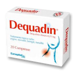 DEQUADIN "0,25 MG COMPRESSE"20 COMPRESSE"