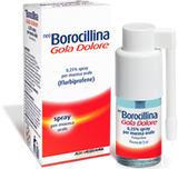 NEOBORO GOLADO 0,25% SPRAY PER MUCOSA ORALE GUSTO MENTA, 1 FLACONE DA 15 ML
