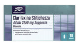 CLARILAXINA STITICHEZZA ADULTI 2250 MG SUPPOSTE 18 SUPPOSTE