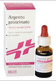 ARGENTO PROTEINATO "0,5% GOCCE NASALI E AURICOLARI, SOLUZIONE"FLACONE 10 ML"