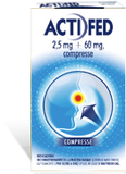 ACTIFED "2,5 MG + 60 MG COMPRESSE"12 COMPRESSE"