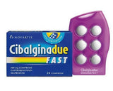 CIBALGINA DUE FAST FAST 200 MG COMPRESSE GASTRORESISTENTI 24 COMPRESSE