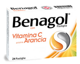 BENAGOL VIT C PASTIGLIE CON VITAMINA C GUSTO ARANCIA 24 PASTIGLIE