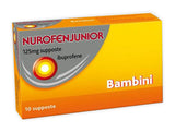 NUROFENJUNIOR 125 MG SUPPOSTE 10 SUPPOSTE IN BLISTER AL