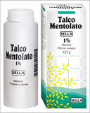 MENTOLO SELLA "1% POLVERE CUTANEA"1 FLACONE 100 G"