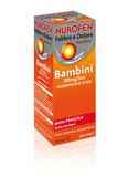 NUROFEN FEBBRE D 200 MG/5 ML SOSPENSIONE ORALE GUSTO FRAGOLA SENZA ZUCCHERO FLACONE DA 100 ML CON SIRINGA DOSATRICE