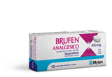 BRUFEN ANALGESICO 400 MG COMPRESSE RIVESTITE CON FILM 12 COMPRESSE IN BLISTER PVC/ACLAR/AL/VMCH"