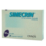 SIMECRIN "120 MG COMPRESSE MASTICABILI"24 COMPRESSE"