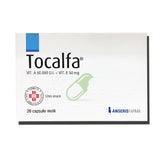 TOCALFA 50.000 UI + 50 MG CAPSULE MOLLI 20 CAPSULE MOLLI IN BLISTER PVC/PVDC/AL