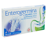 ENTEROGERMINA 2 MILIARDI/5 ML SOSPENSIONE ORALE 10 FLACONCINI 5 ML