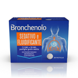 BRONCHENOLO SED FLUID "7,5 MG + 55 MG PASTIGLIE GUSTO MENTA" 20 PASTIGLIE