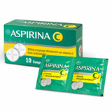 ASPIRINA C 400 MG COMPRESSE EFFERVESCENTI CON VITAMINA C 10 COMPRESSE IN STRIP AL/PE/CARTA-PE/AL/SURLYN