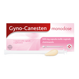 GYNOCANESTEN MONO 500 MG CAPSULA MOLLE VAGINALE 1 CAPSULA IN BLISTER PVC/PVDC/PVC