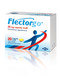 FLECTORGO 25 MG CAPSULE MOLLI 20 CAPSULE IN BLISTER PVC/PE/PVDC/AL