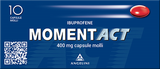 MOMENTACT 400 MG CAPSULE MOLLI 10 CAPSULE