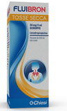 FLUIBRON TOSSE SECCA 30 MG/5 ML SCIROPPO FLACONE DA 200 ML CON MISURINO DOSATORE