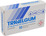 TRAVELGUM 20 MG GOMME DA MASTICARE MEDICATE 10 GOMME