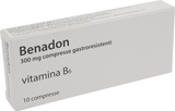 BENADON 300 MG COMPRESSE GASTRORESISTENTI 10 COMPRESSE