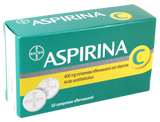 ASPIRINA 400 MG COMPRESSE EFFERVESCENTI CON VITAMINA C 10 COMPRESSE