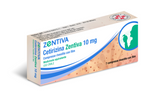 CETIRIZINA ZENT 10 MG COMPRESSE RIVESTITE CON FILM 7 COMPRESSE IN BLISTER PVC/PVDC/AL