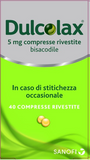 DULCOLAX 5 MG COMPRESSE RIVESTITE 40 COMPRESSE RIVESTITE IN BLISTER PVC/PVDC/AL