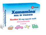 XAMAMINA MAL DI VIAG BAMBINI 25 MG CAPSULE MOLLI 6 CAPSULE