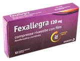 FEXALLEGRA 120 MG COMPRESSE RIVESTITE CON FILM 10 COMPRESSE IN BLISTER PVC/PVDC/AL