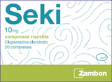 SEKI "10 MG COMPRESSE RIVESTITE"20 COMPRESSE"