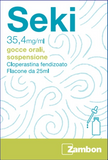 SEKI "35,4 MG/ML GOCCE ORALI, SOSPENSIONE"1 FLACONE 25 ML"