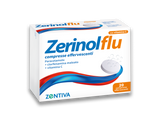 ZERINOLFLU COMPRESSE EFFERVESCENTI 20 COMPRESSE IN TUBO PER COMPRESSE PP
