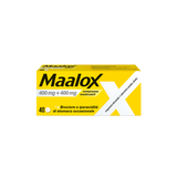 MAALOX 400 MG + 400 MG COMPRESSE MASTICABILI 40 COMPRESSE