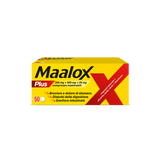 MAALOX PLUS 200 MG + 200 MG + 25 MG COMPRESSE MASTICABILI 50 COMPRESSE