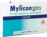 MYLICONGAS 40 MG COMPRESSE MASTICABILI 50 COMPRESSE