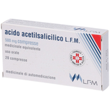 ACIDO ACETILSALIC LFM "500 MG COMPRESSE"20 COMPRESSE"
