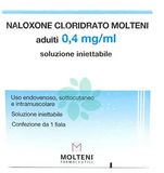 NALOXONE CLOR MOLT ADULTI 0,4 MG/ML SOLUZIONE INIETTABILE 1 FIALA DA 1 ML