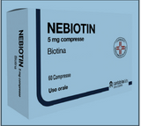 NEBIOTIN 5 MG COMPRESSE 60 COMPRESSE IN BLISTER PVC/AL
