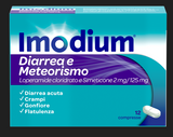 IMODIUM DIARREA E METEOR 2 MG/125 MG COMPRESSE 12 COMPRESSE IN BLISTER PCTFE/PVC/AL/PET/CARTA