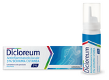 DICLOREUM ANT LOC 3% SCHIUMA CUTANEA CONTENITORE SOTTO PRESSIONE 1 CONTENITORE DA 50 G