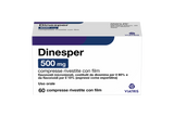 DINESPER 500 MG COMPRESSE RIVESTITE CON FILM 60 COMPRESSE IN BLISTER AL/PVC