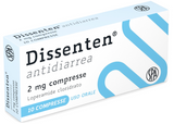 DISSENTEN ANTIDIARREA 2 MG COMPRESSE 10 COMPRESSE IN BLISTER PVC/AL