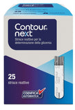 STRISCE MISURAZIONE GLICEMIA CONTOUR NEXT 25 PEZZI
