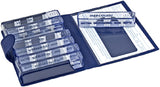 PORTAPILLOLE SETTIMANALE MEDIDOS BLU APERTURA/CHIUSA IN VELCRO 10,5X15,5X2,5 CM_