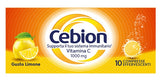 CEBION EFFERVESCENTE VITAMINA C LIMONE 10 COMPRESSE