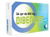 DIBENORM PLUS 36 COMPRESSE 850 MG